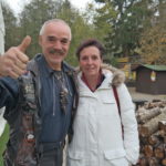 "Unsere" Ute bei der Spendenübergabe