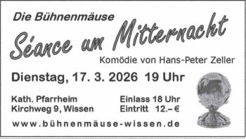 Karte für 17.03.2026